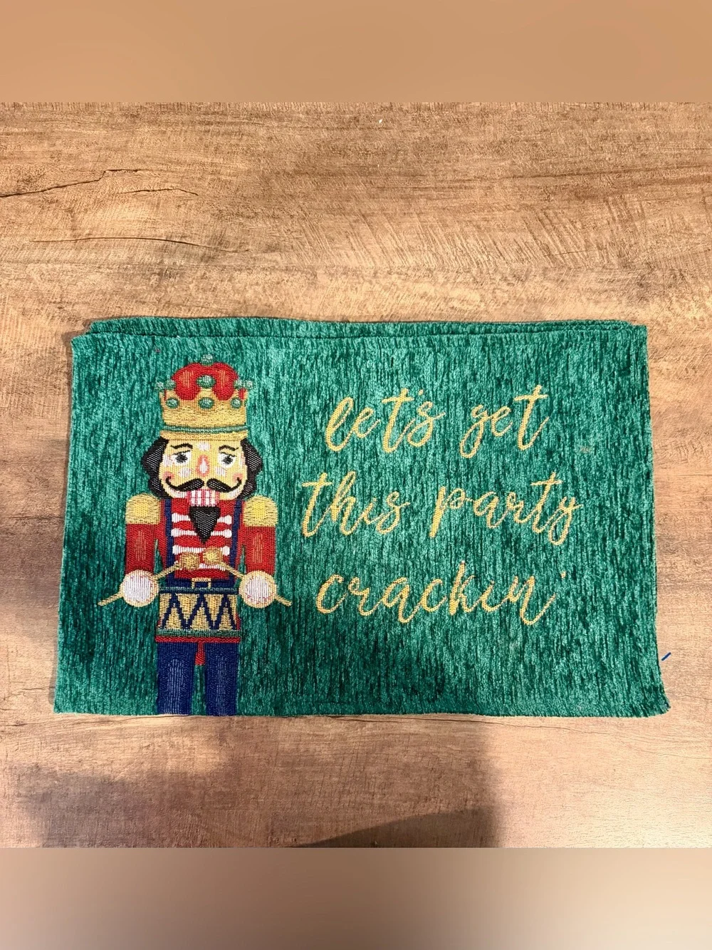 Set of 4 Christmas Nutcracker Placemats
